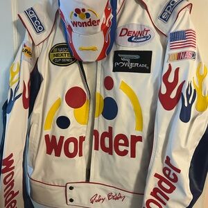 Racing Jacket with Flame Design